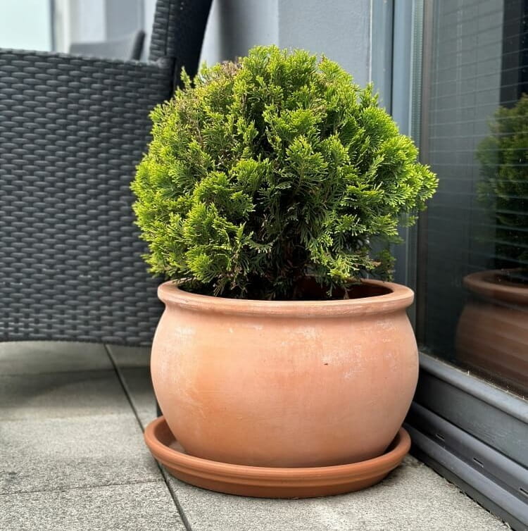 ceramiczna donica ogrodowa, natural home decor