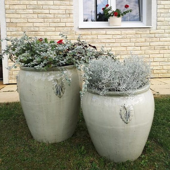 ceramiczna donica ogrodowa, natural home decor