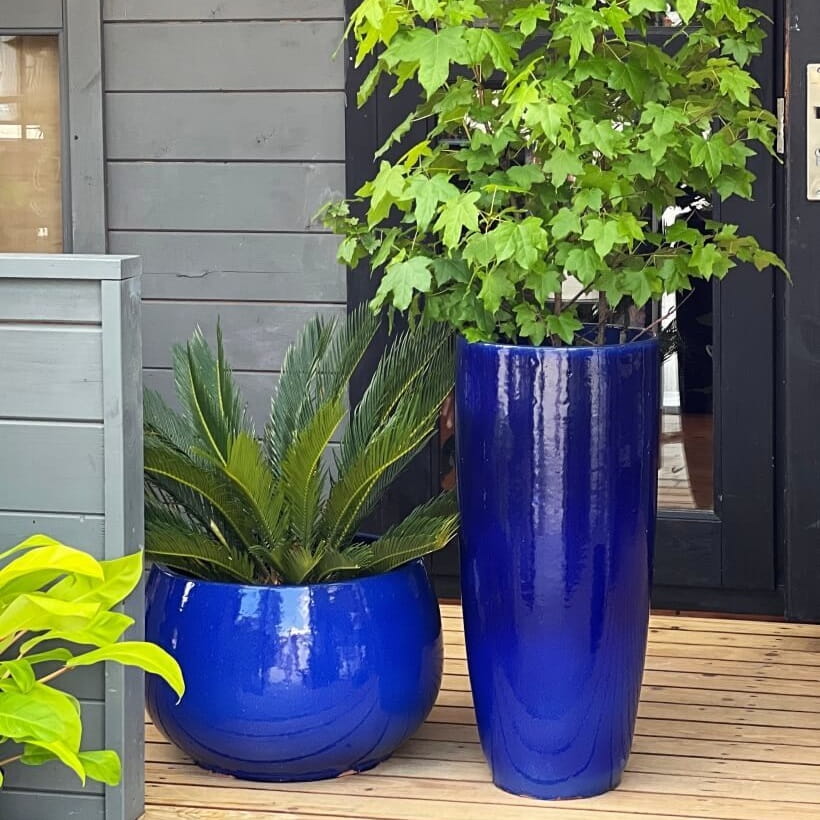 ceramiczna donica ogrodowa, natural home decor