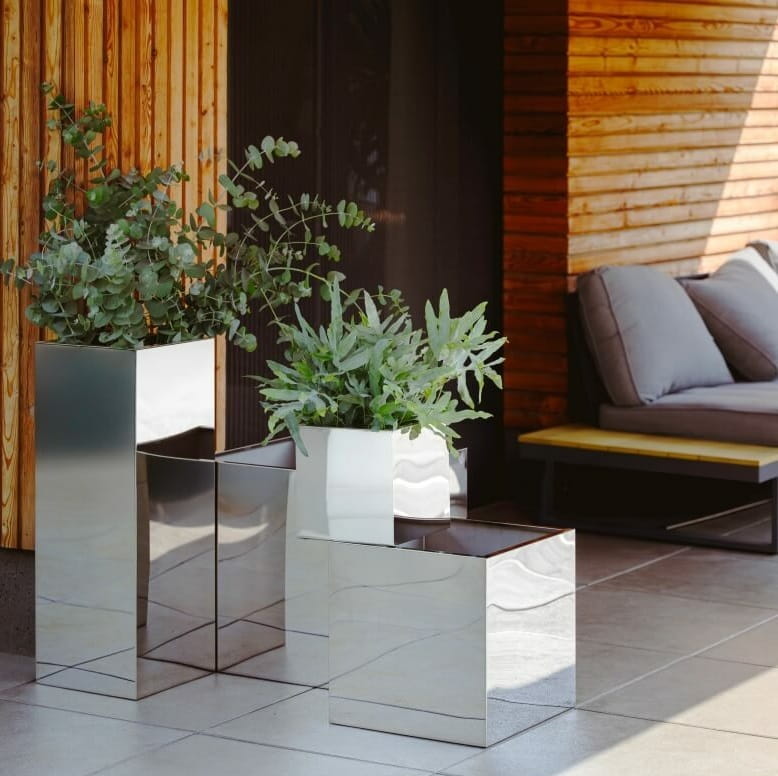 donica lustrzana, natural home decor