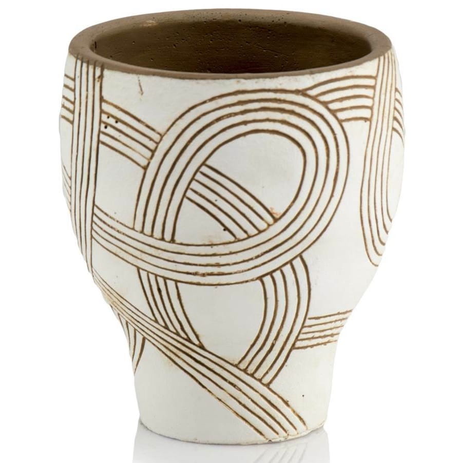 ceramiczna osłonka, natural home decor