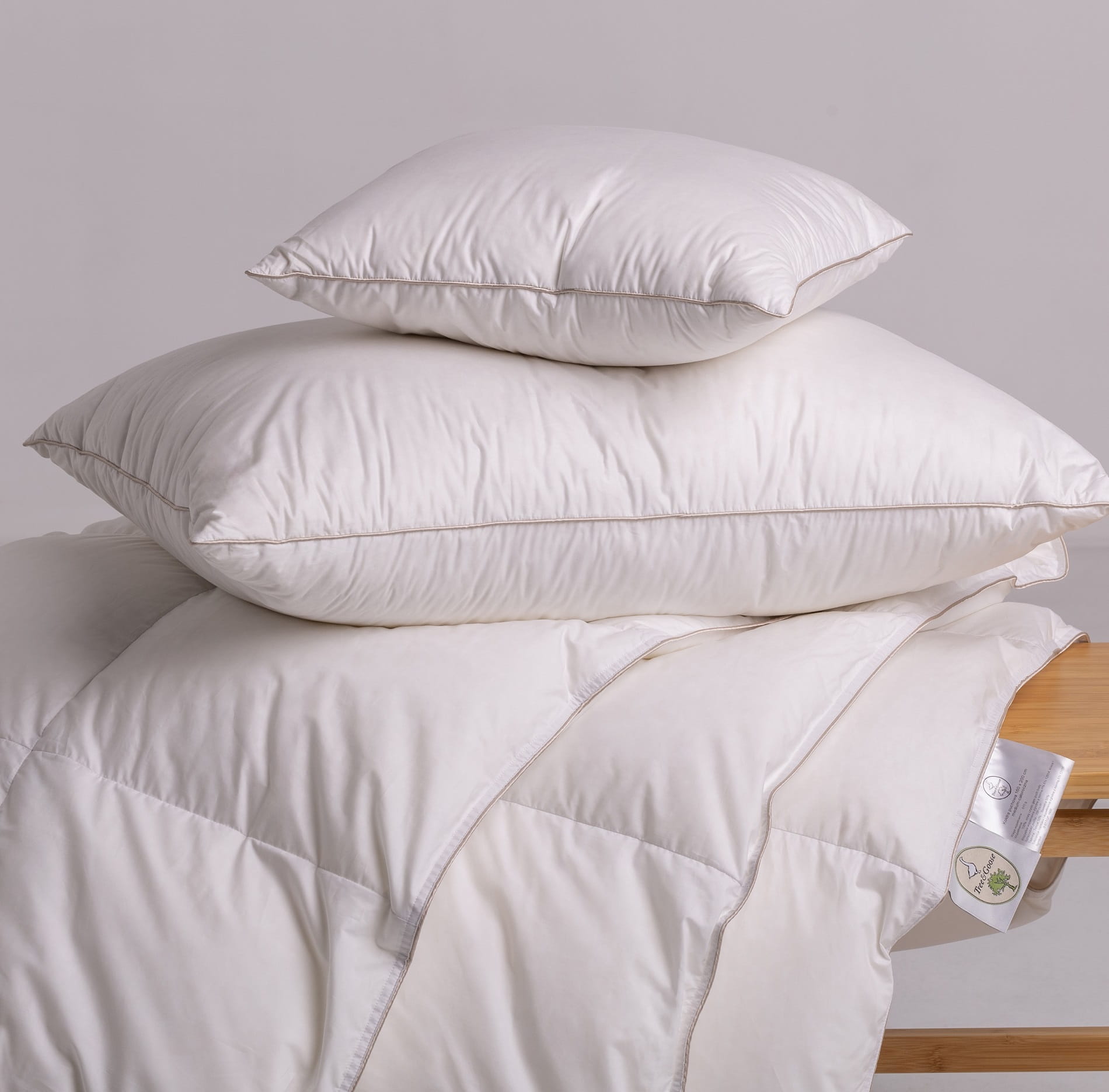 kołdra z puchu gęsiego, natural home decor