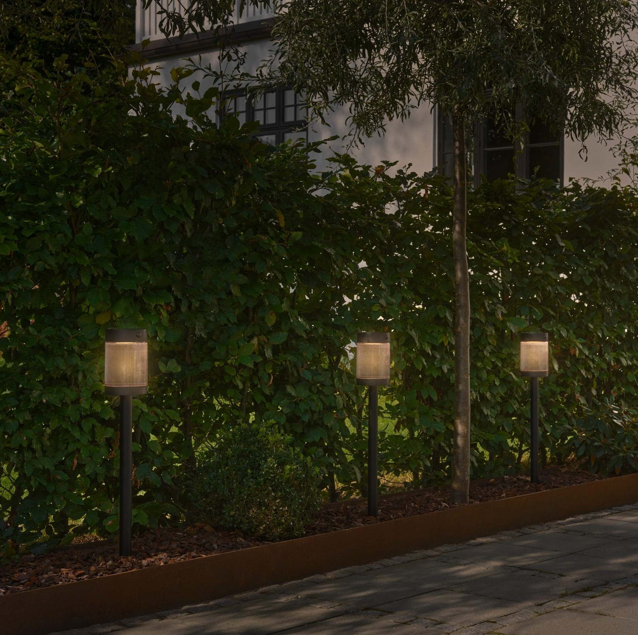 Lampa ogrodowa Coupar Nordlux czarna Natural Home Decor