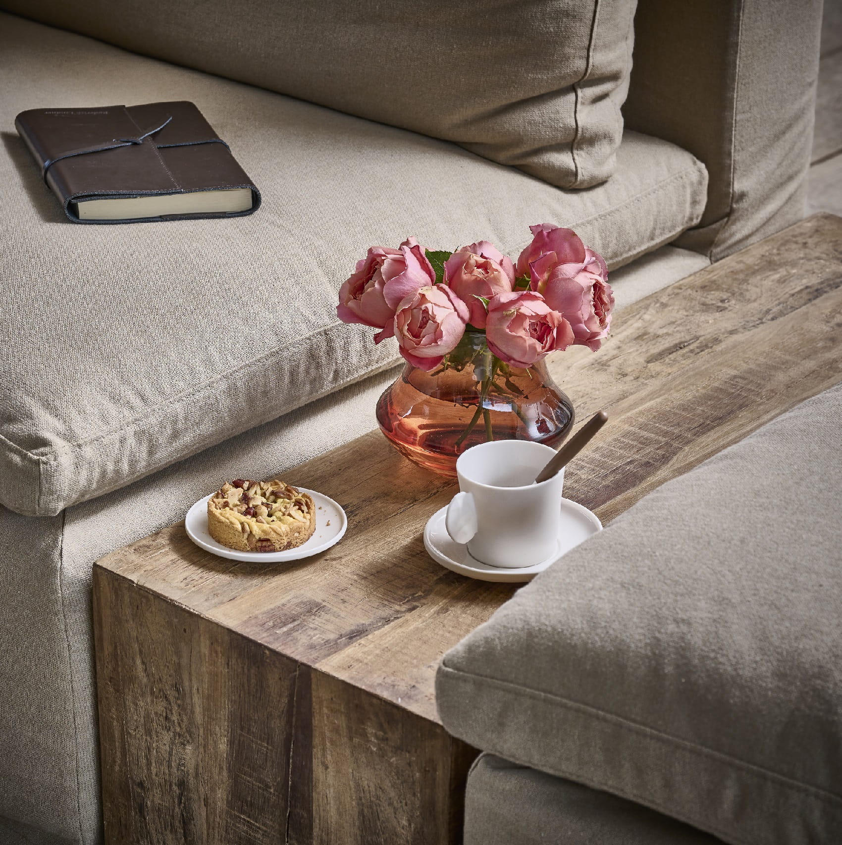stolik z drewna Pomax Naturalhomedecor