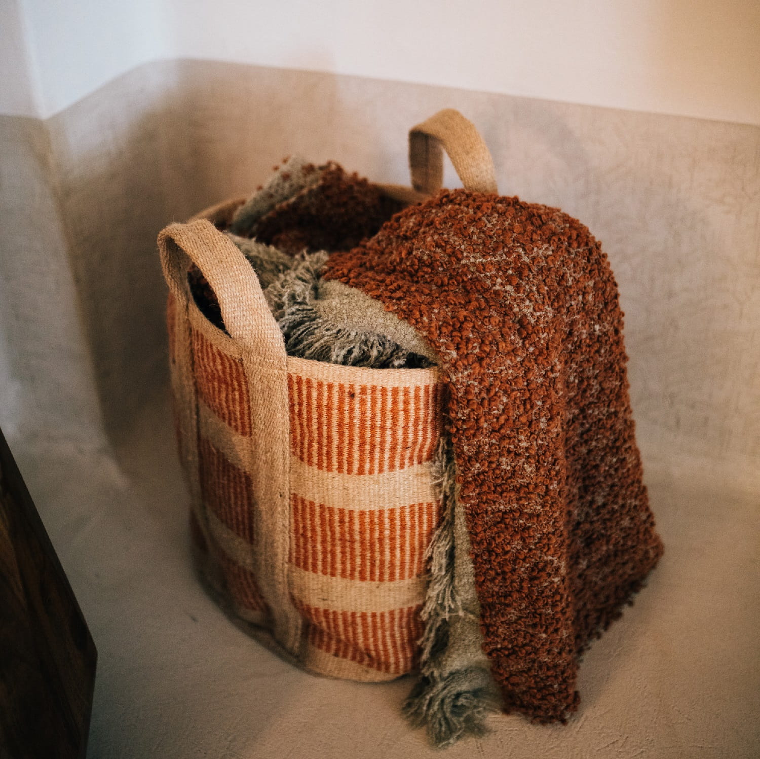 kosz z juty Pomax, Natural Home Decor