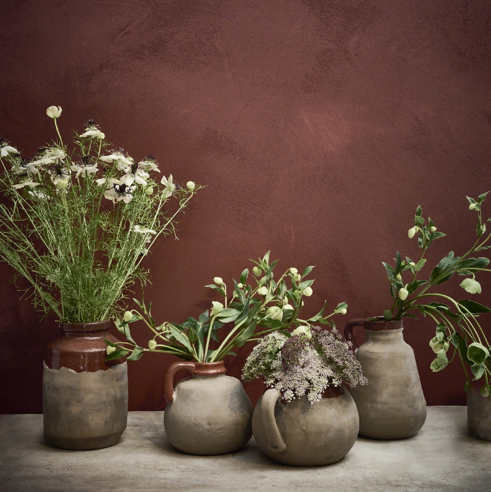 wazonik terakota Earth Pomax, Natural Home Decor