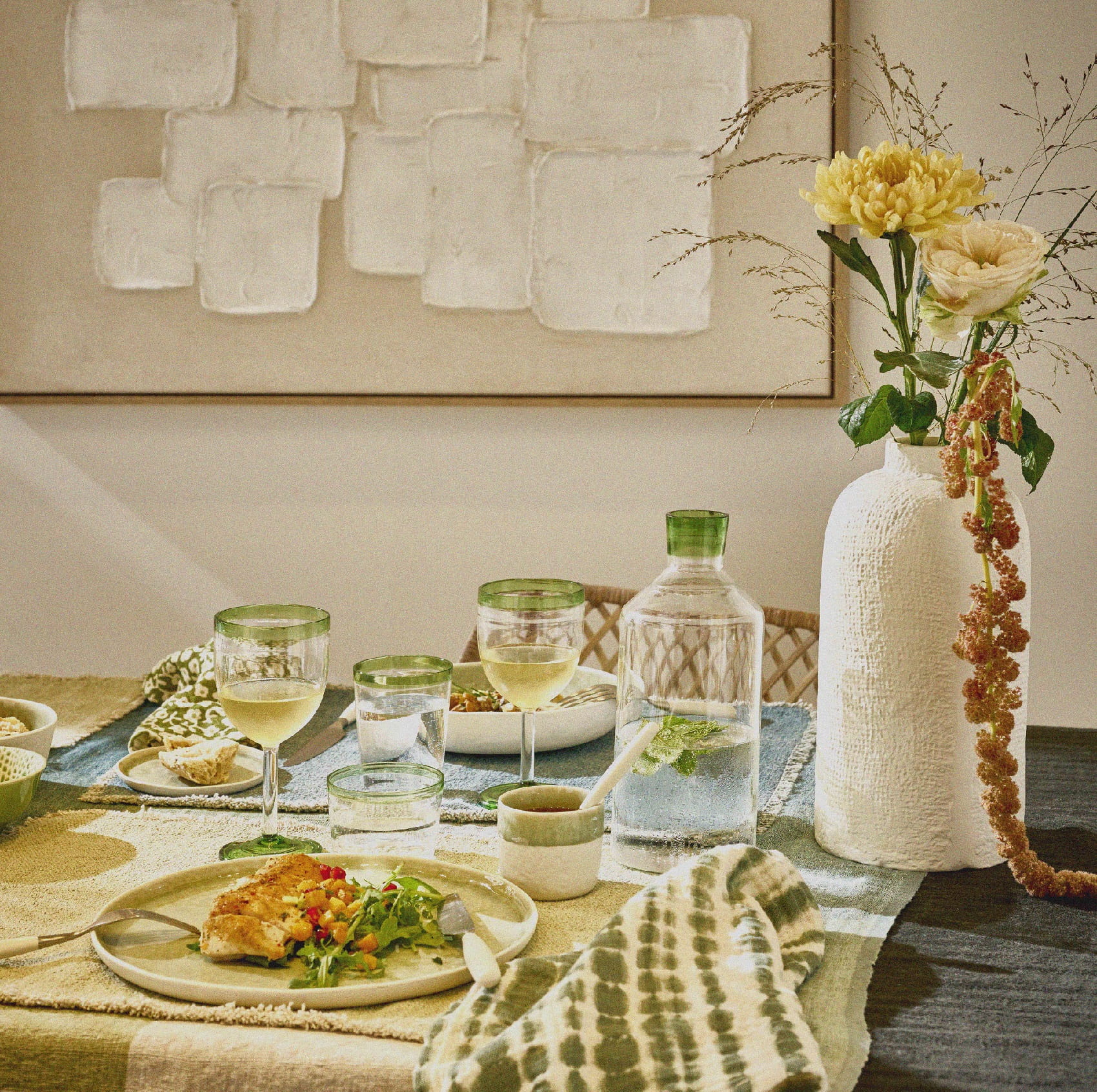 karafka z paskiem, Pomax, Natural Home Decor