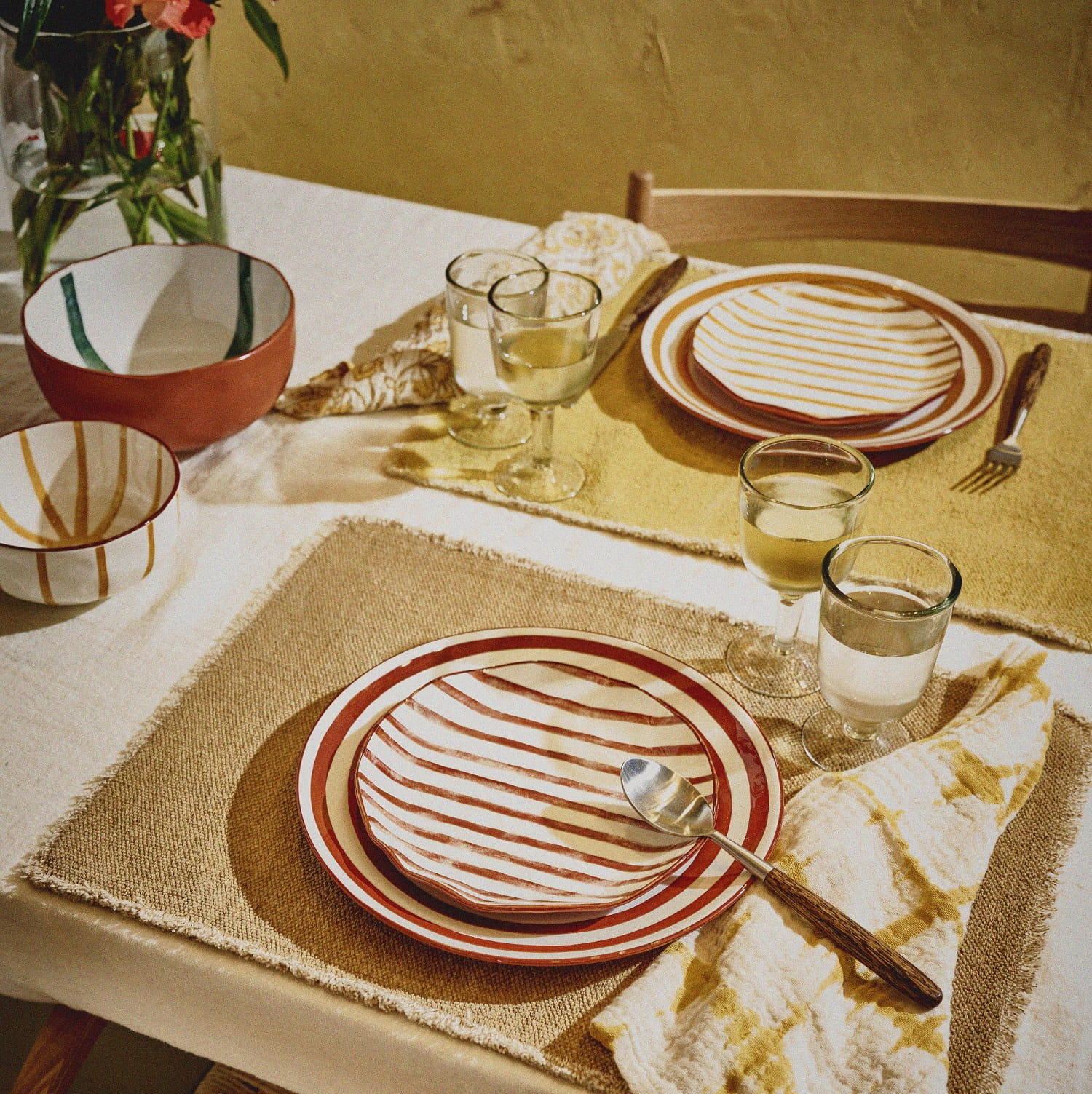 talerze deserowe Pomax, Natural Home Decor