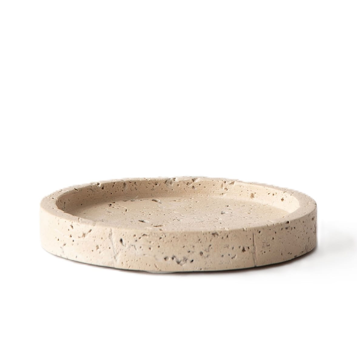 taca z trawertynu Tell Me More, Natural Home Decor