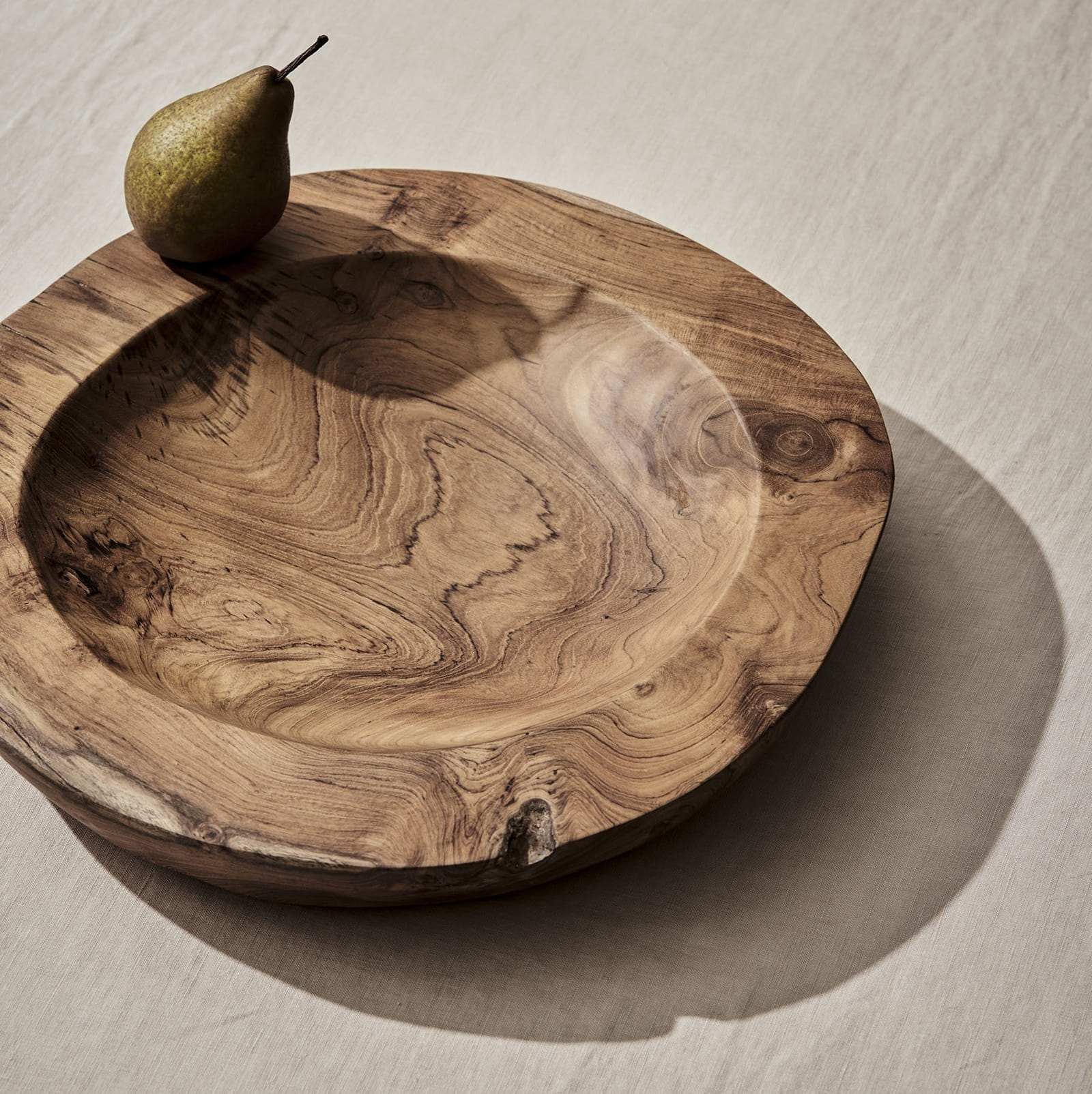 misa z drewna Tell Me More, Natural Home Decor