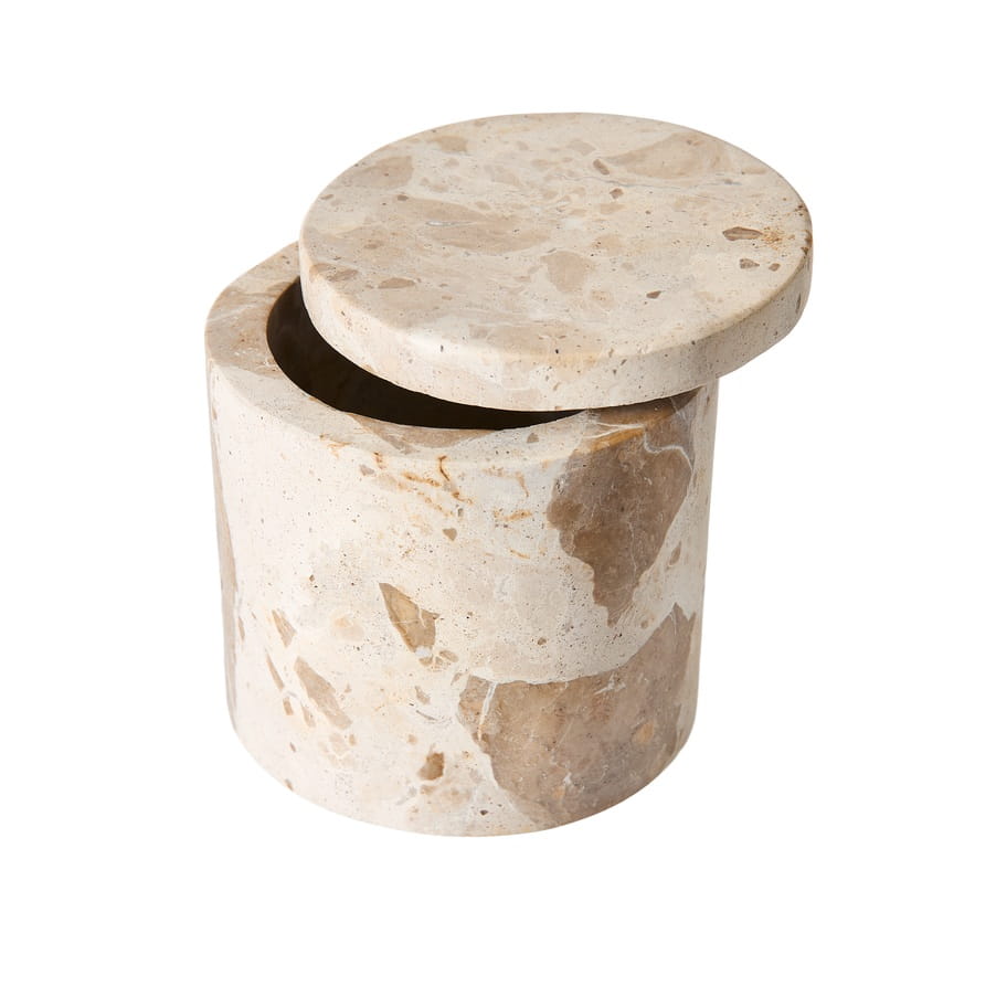 pojemnik marmurowy, Natural Home Decor