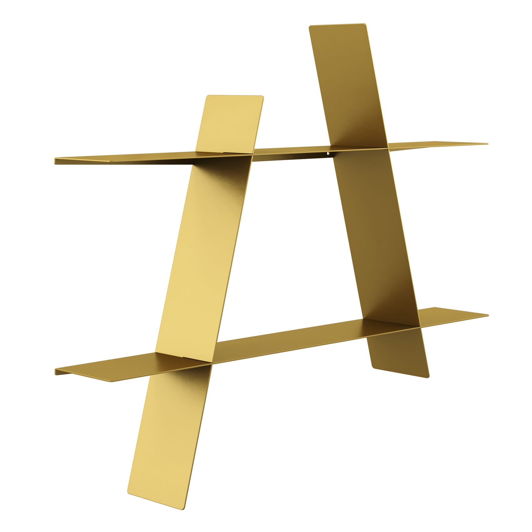 A Shelf Andersen Furniture, Półka na ścianę metalowa, Natural Home Decor