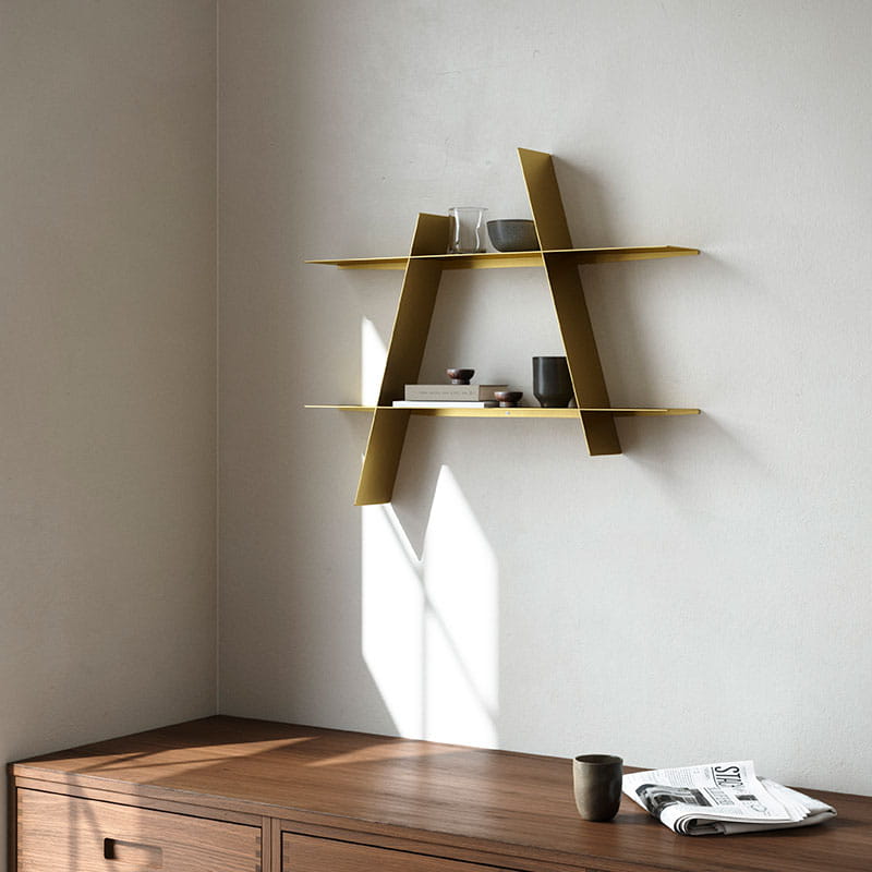 metalowa półka na ścianę Natural Home Decor