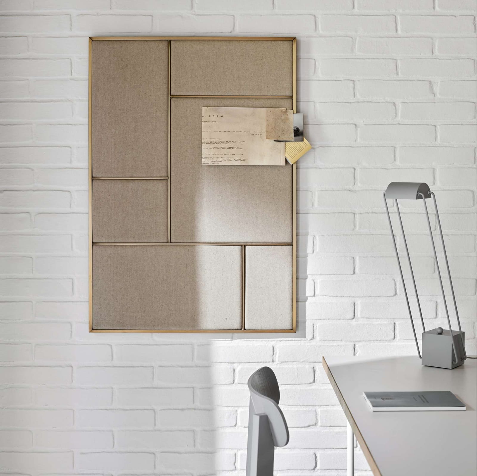 tablica na notatki Nouveau Please Wait To Be Seated, Natural Home Decor