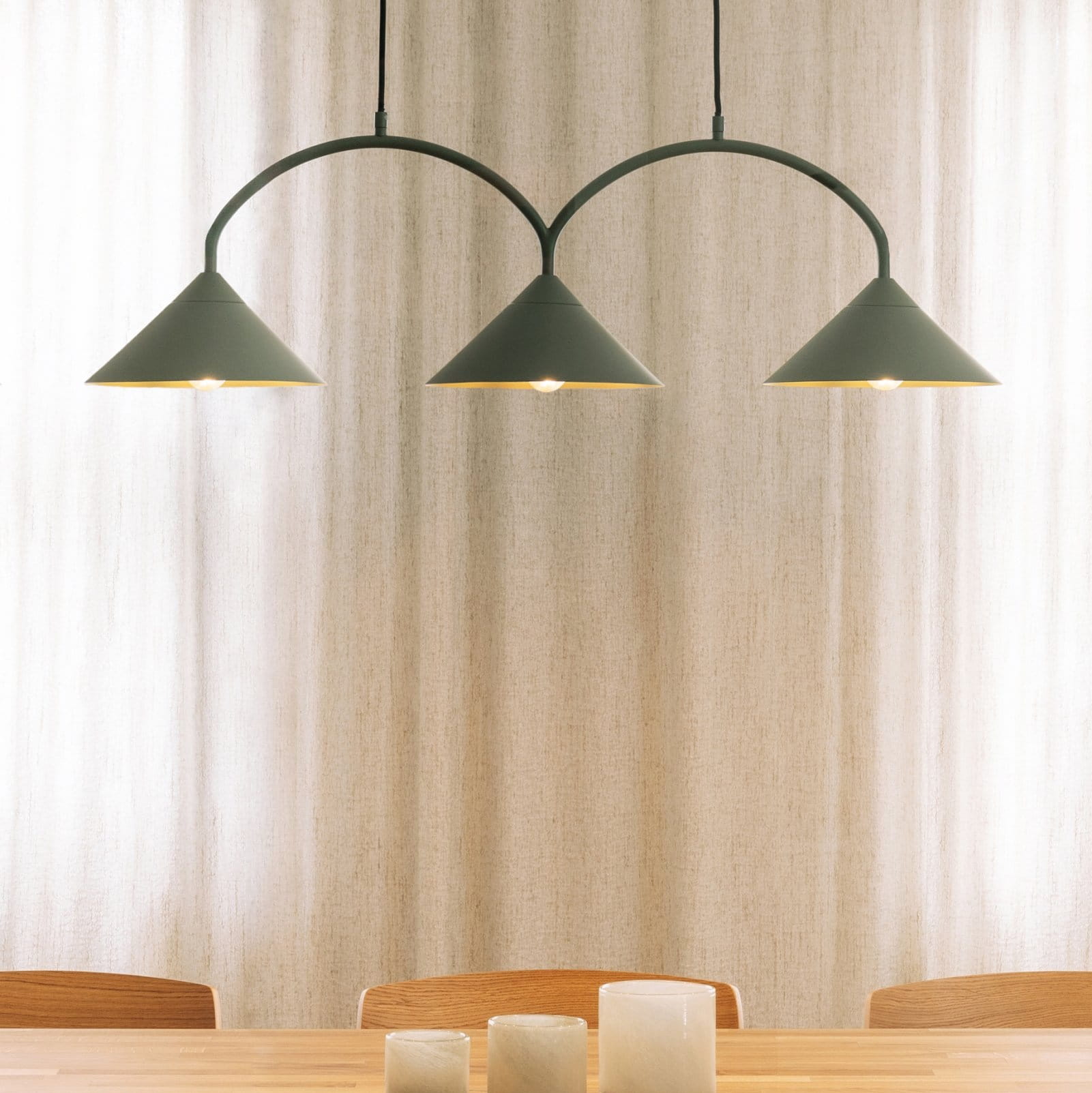 Globen Lighting Curve, Natural Home Decor