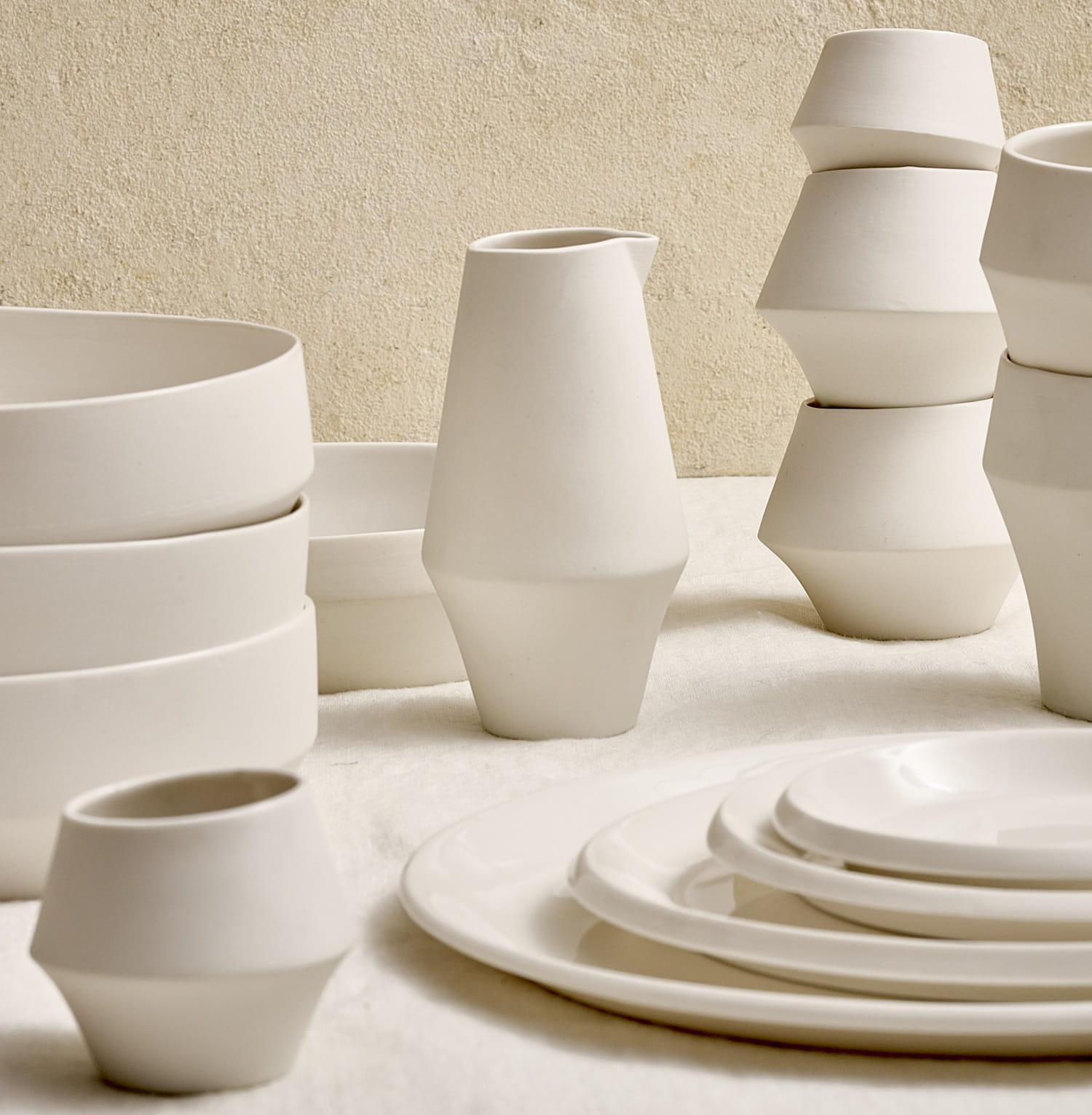 kubki porcelanowe Pomax, Natural Home Decor