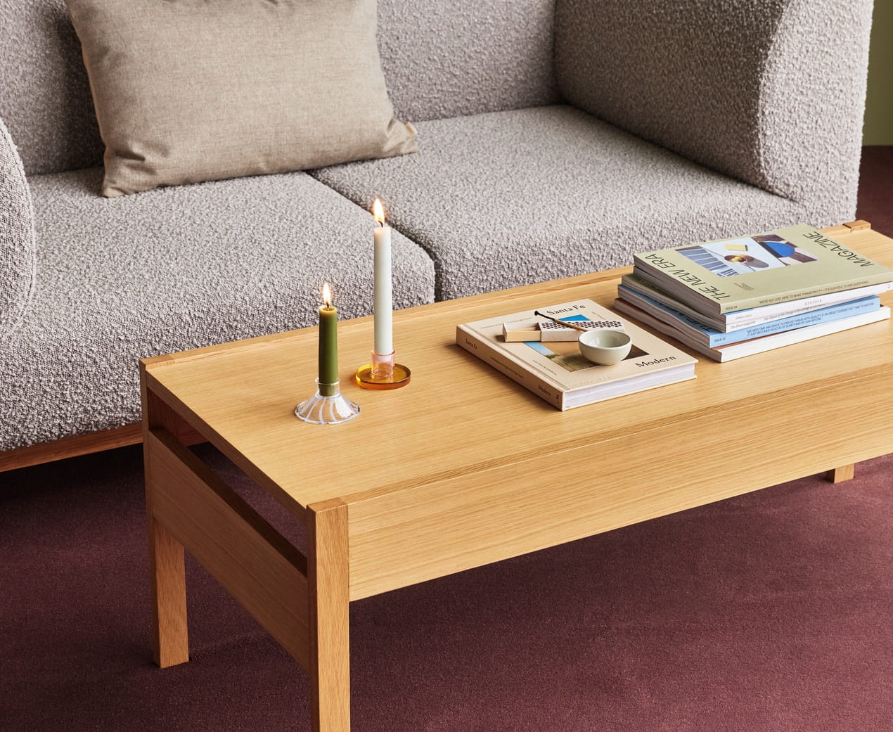 Hubsch Forma kwietnik gazetnik, Natural Home Decor