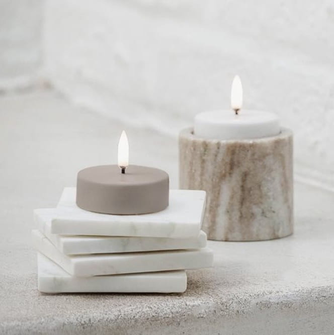 świeca led na pilota, natural home decor
