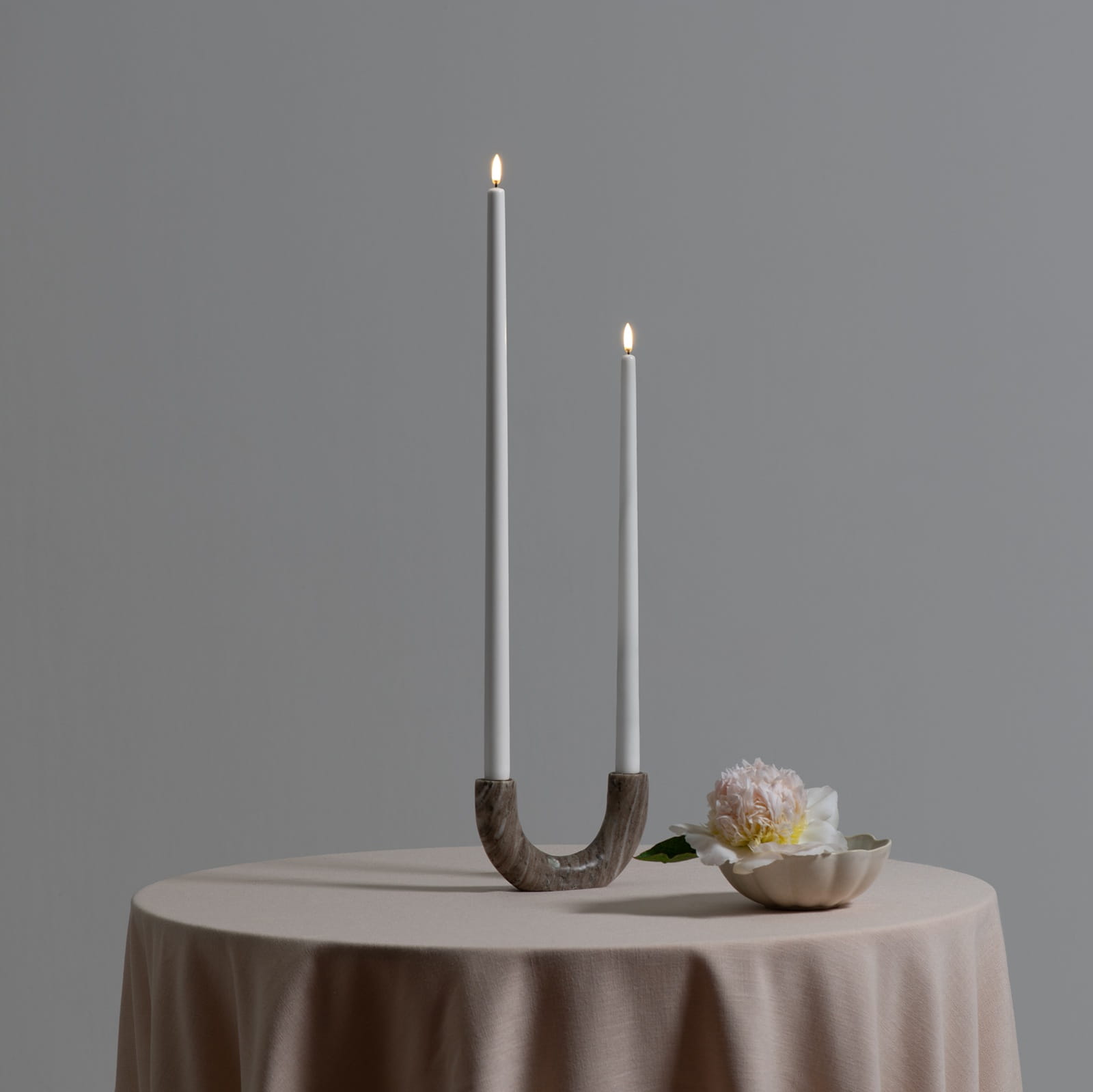 świeca led na pilota, natural home decor