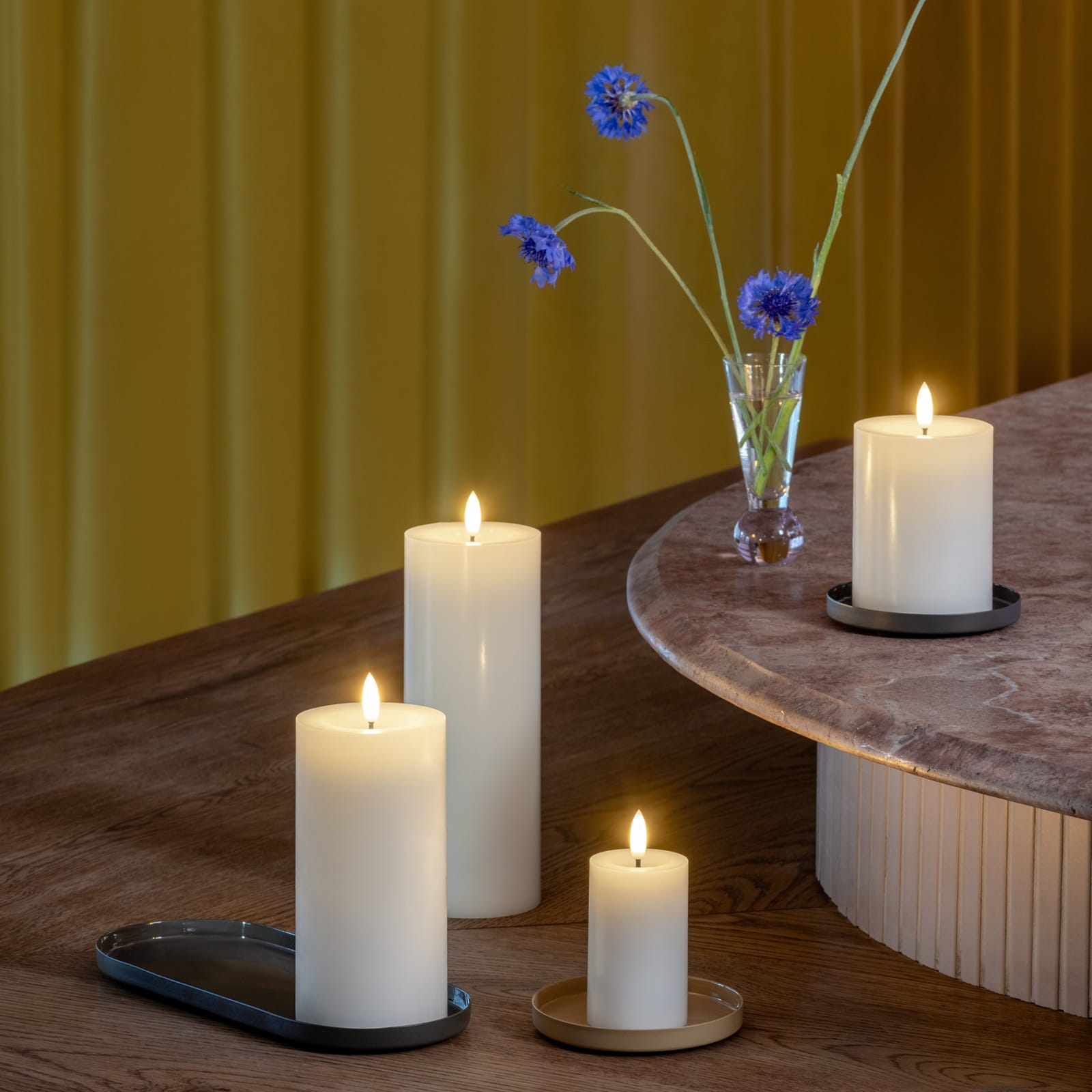 woskowa świeca led, Natural Home Decor