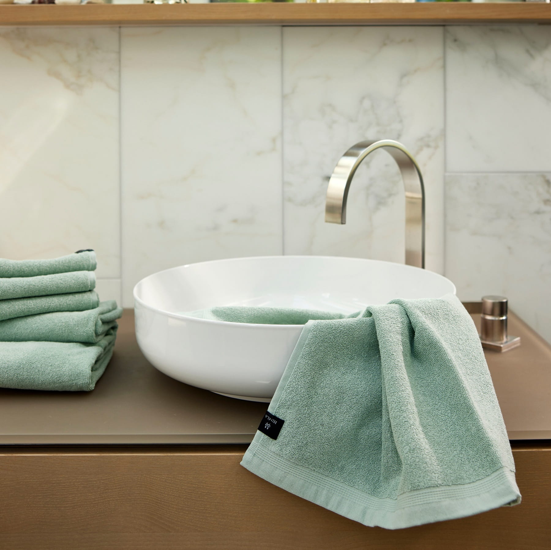Ręcznik łazienkowy z lnu i bawełny Natural Home Decor