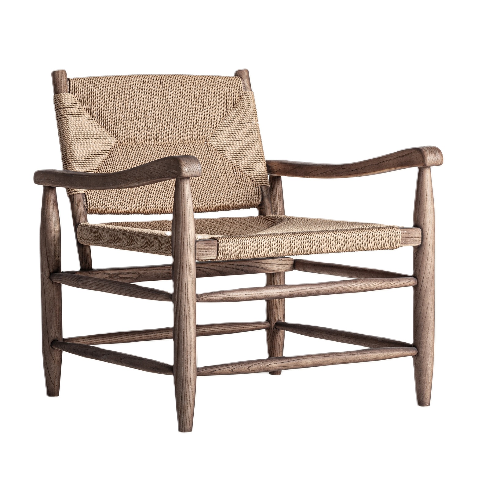 fotel pleciony Vical, naturalhomedecor