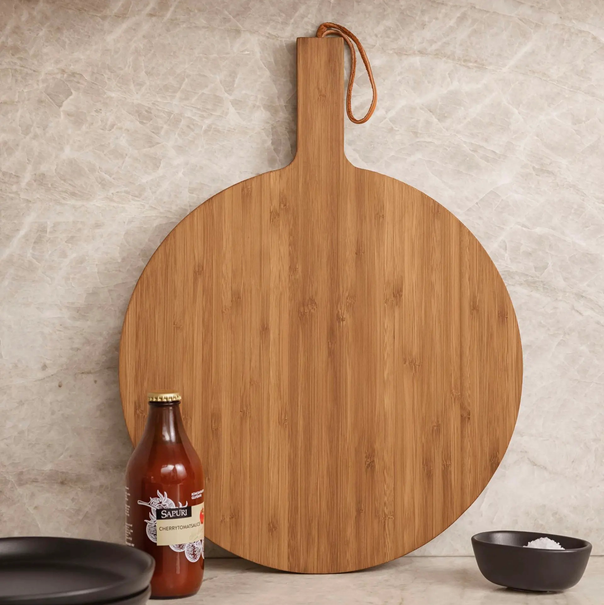 deska do krojenia okrągła Nordlc Kitchen Naturahomedecor