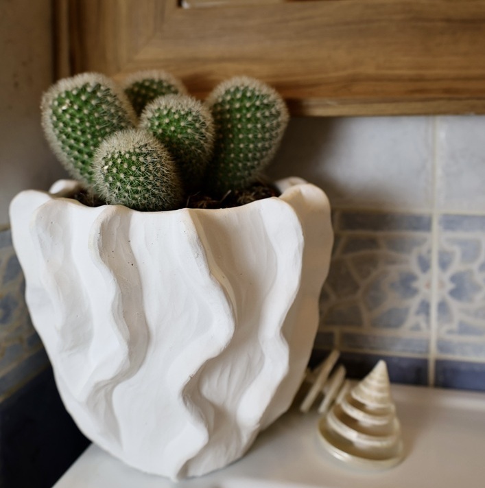ceramiczna osłonka, natural home decor