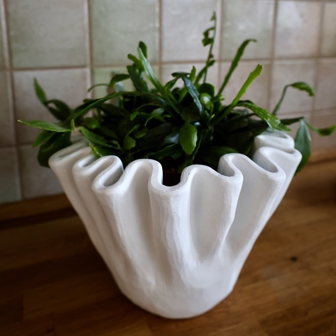 ceramiczna osłonka, natural home decor