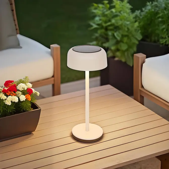 lampa stołowa solarna, sklep natural home decor