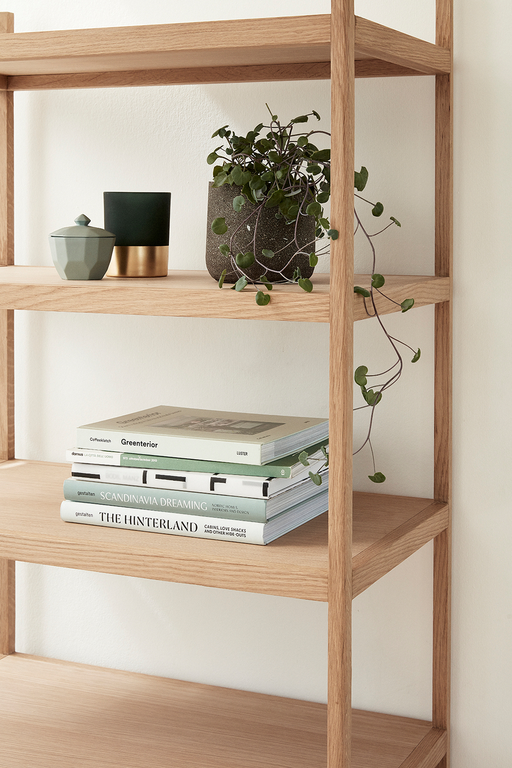 Hubsch Library, Natural Home Decor