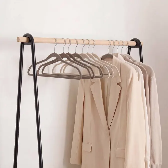 wieszaki na ubrania, natural home decor