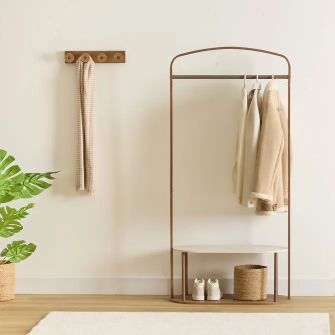 stojak na ubrania, natural home decor