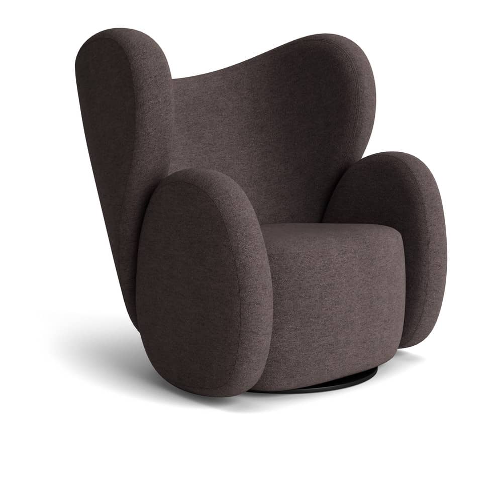 Fotel obrotowy Big Big Norr11, naturalhomedecor