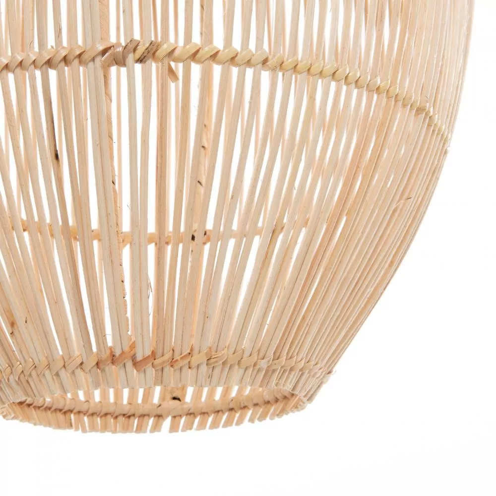 Klosz do lampy wiszacej z rattanu Natural Home Decor Bazar Bizar