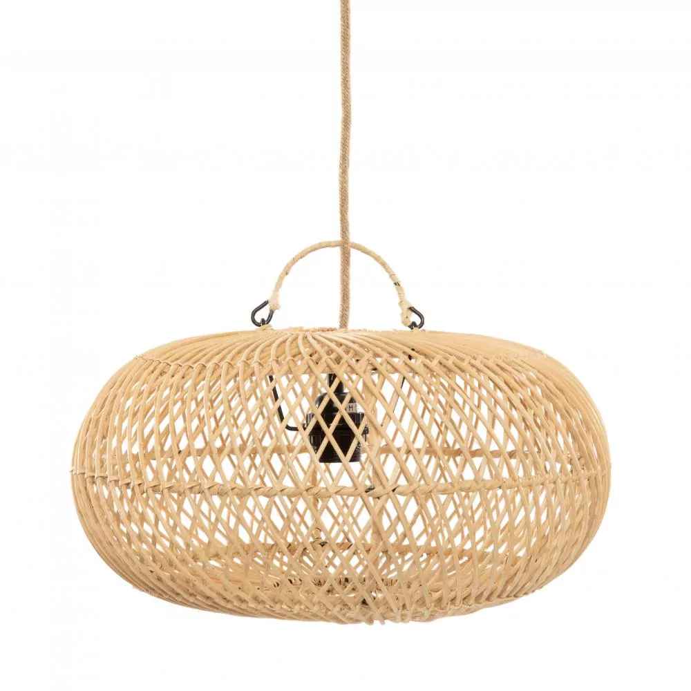 Abażur rattanowy do lampy sufitowej Natural Home Decor Bazar Bizar