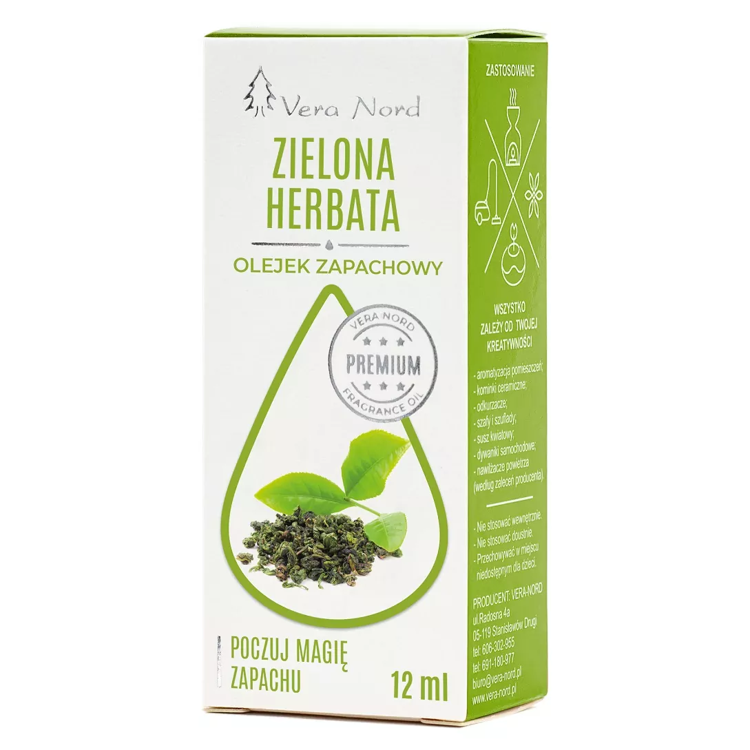 Olejek z zielonej herbaty Vera Nord Natural Home Decor