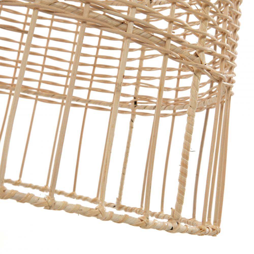 Rattanowy abażur do lampy sufitowej Natural Home Decor
