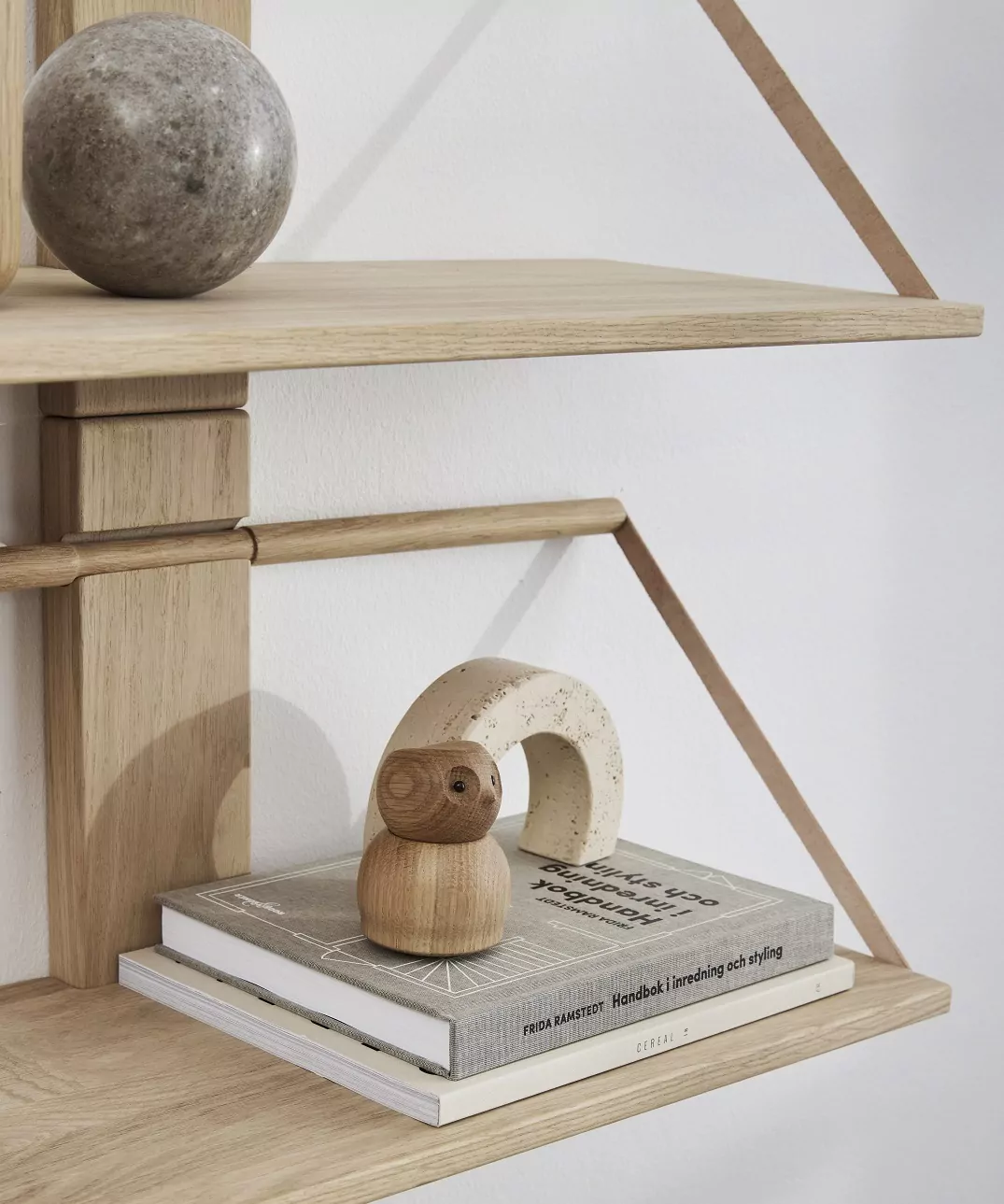 Półka ścienna drewniana Natural Home Decor