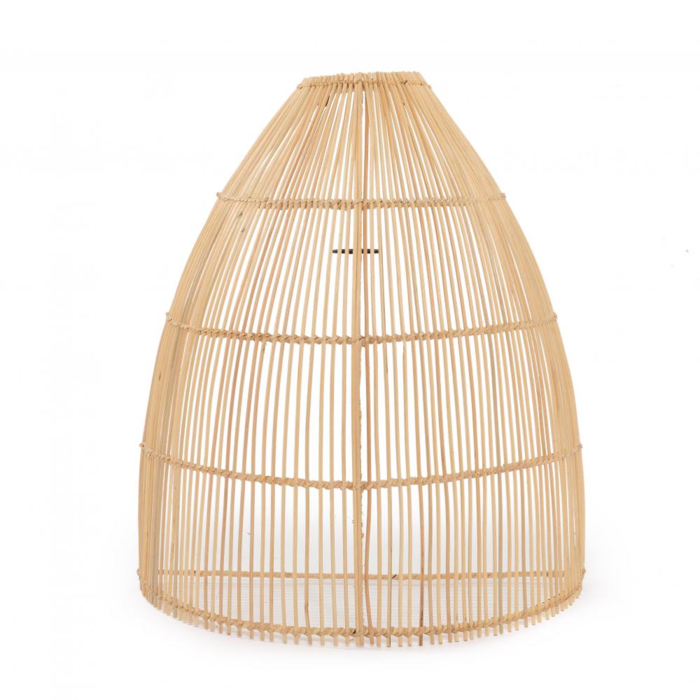 Duży abażur do kinkietu rattanowy Natural Home Decor