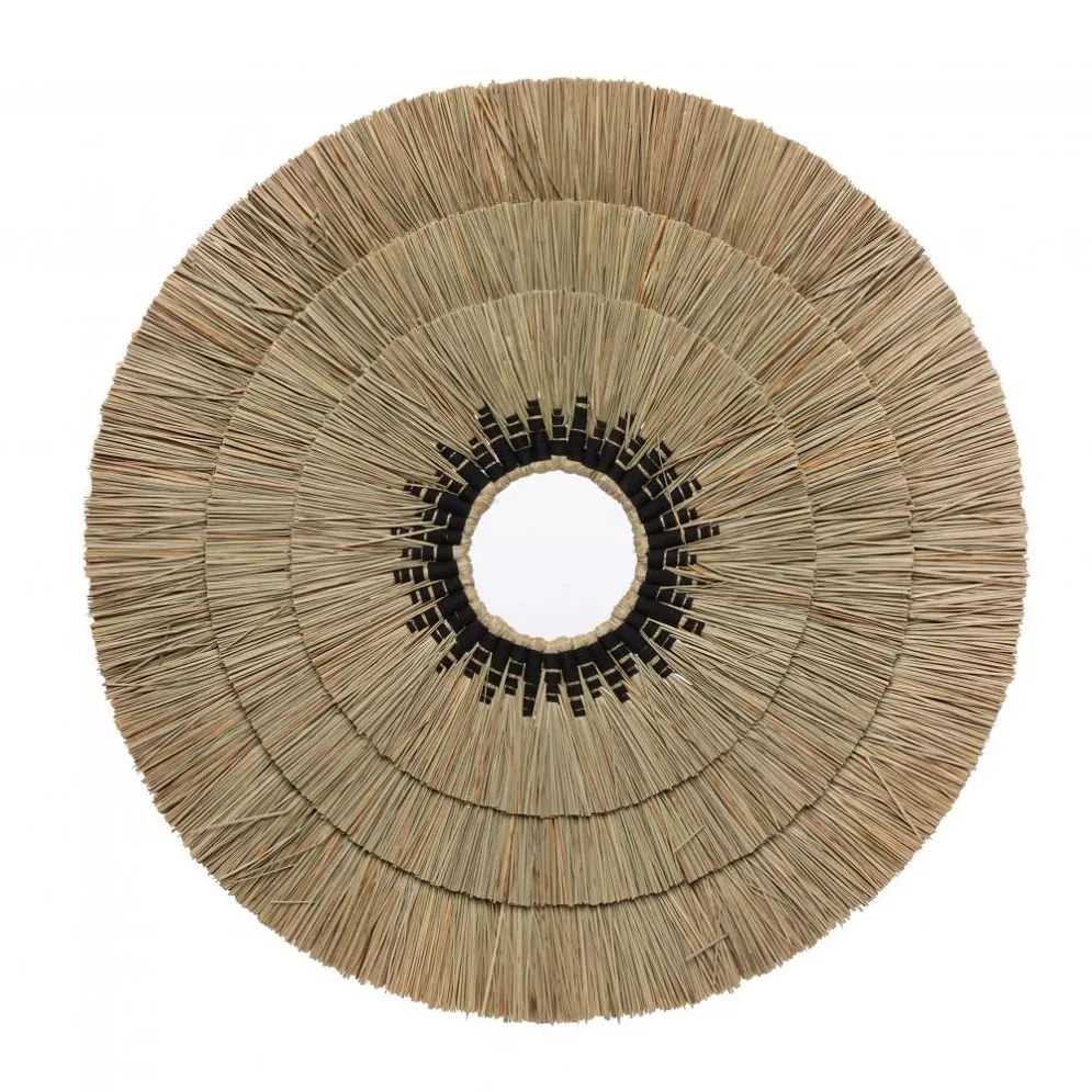 Ozdoba na ścianę z trawy mendog boho Bazar Bizar Natural Home Decor