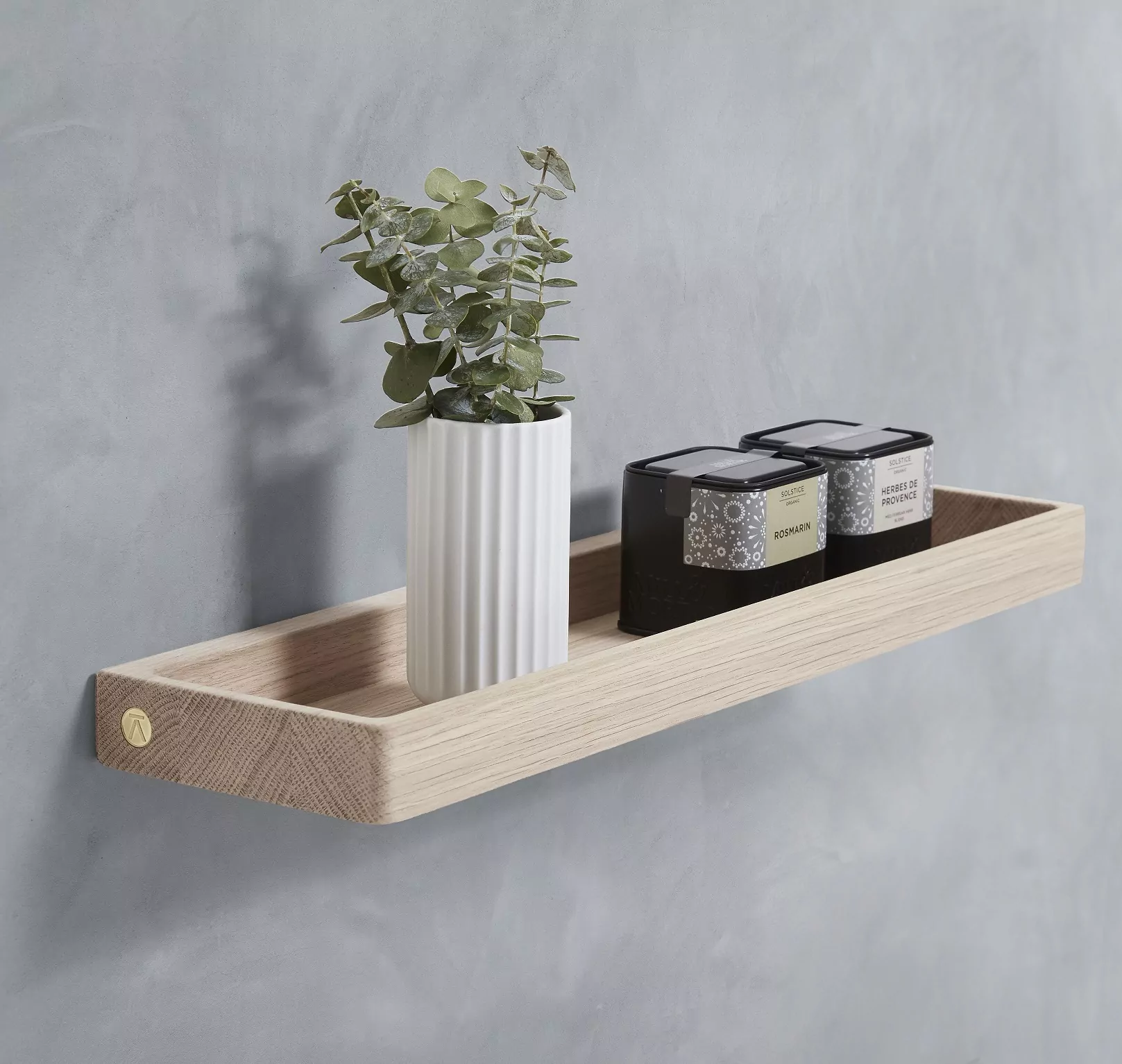 Wąska półka wisząca Natural Home Decor
