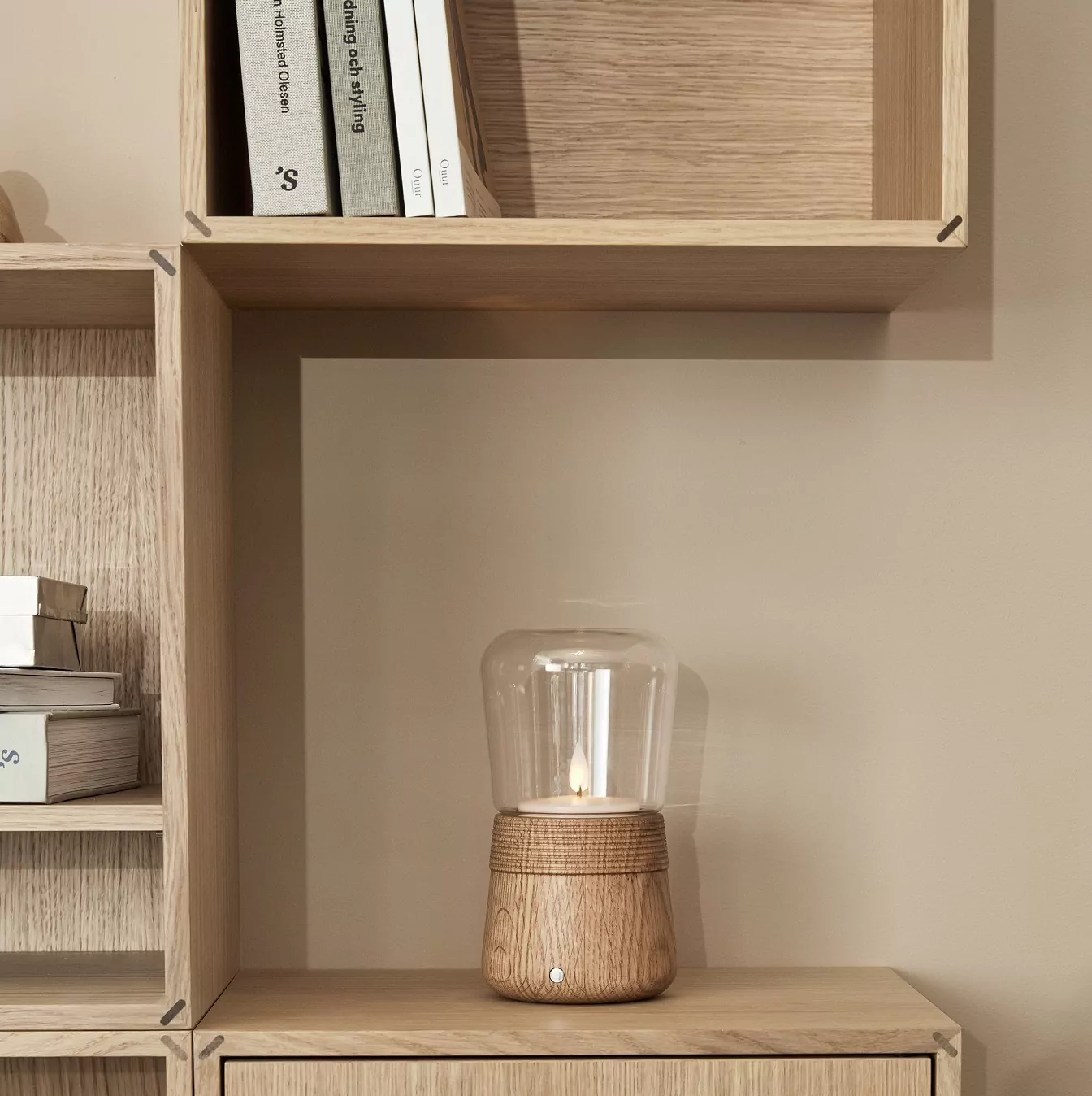 Świeca led z ruchomym płomieniem Natural Home Decor