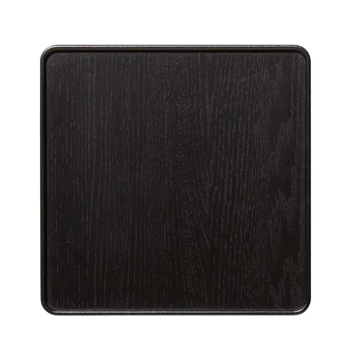 Taca kwadratowa czarna Natural Home Decor