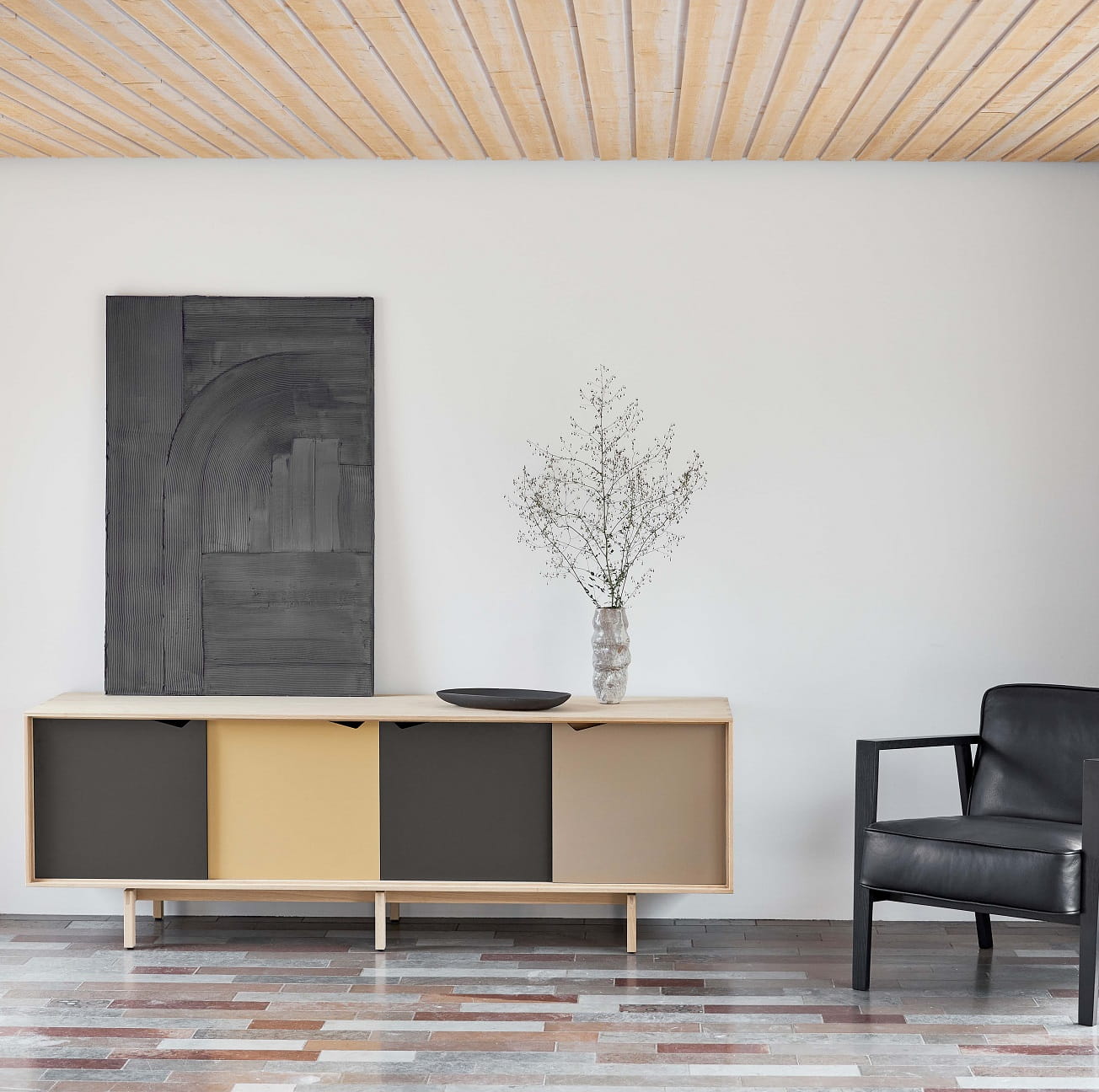 Nowoczesna komoda drewniana S1 Andersen Furniture Natural Home Decor