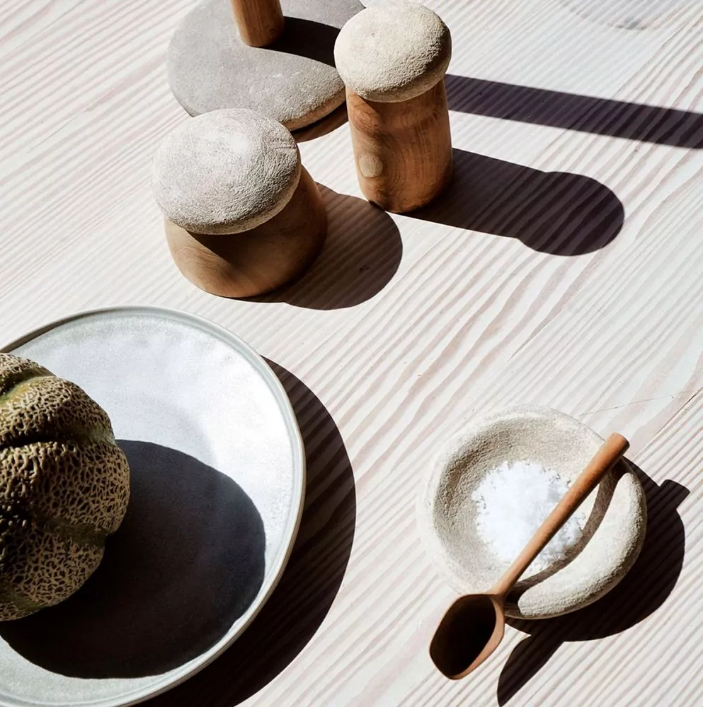 Drewniana łyżka kuchenna z teaku Muubs Natural Home Decor