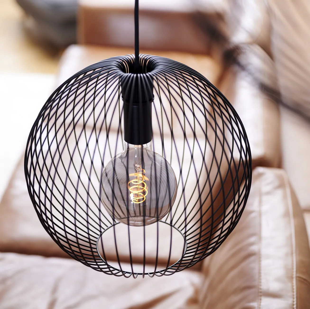 Lampa wisząca kula Beroni 35 Nordlux Natural Home Decor