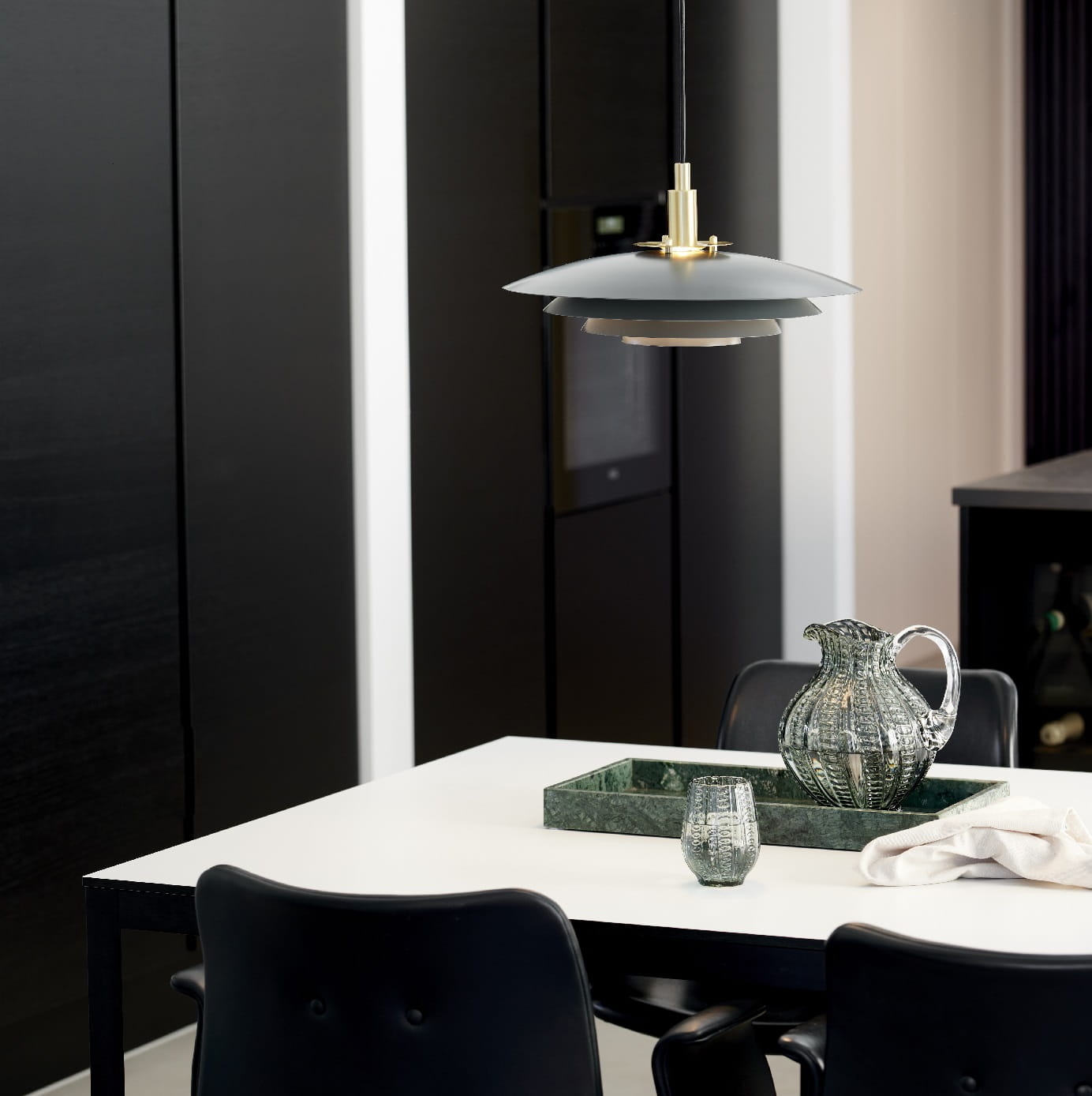 Lampa sufitowa dekoracyjna szara Bretagne Nordlux Natural Home Decor