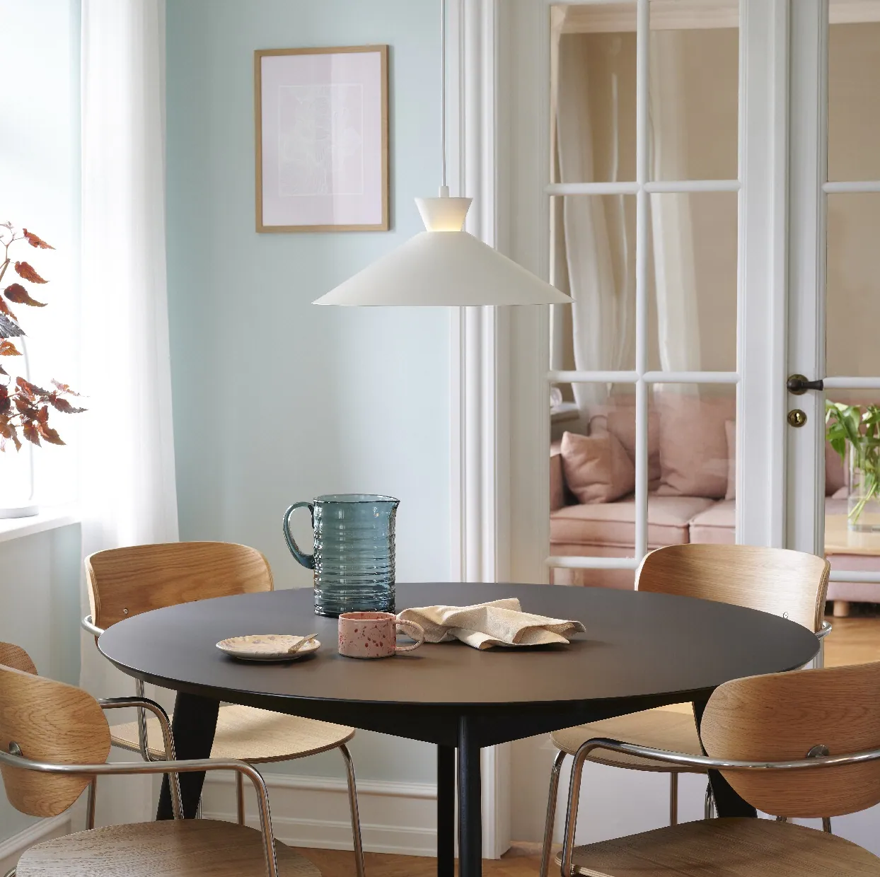 Lampa nad stół Dial biała Nordlux Natural Home Decor