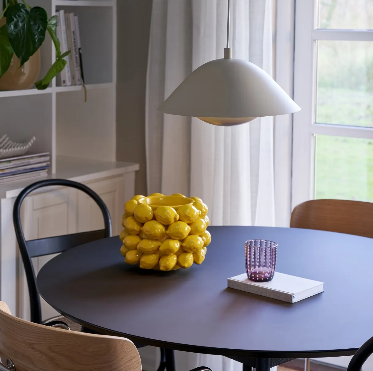 Lampa wisząca designerska beżowa Freya Nordlux Natural Home Decor